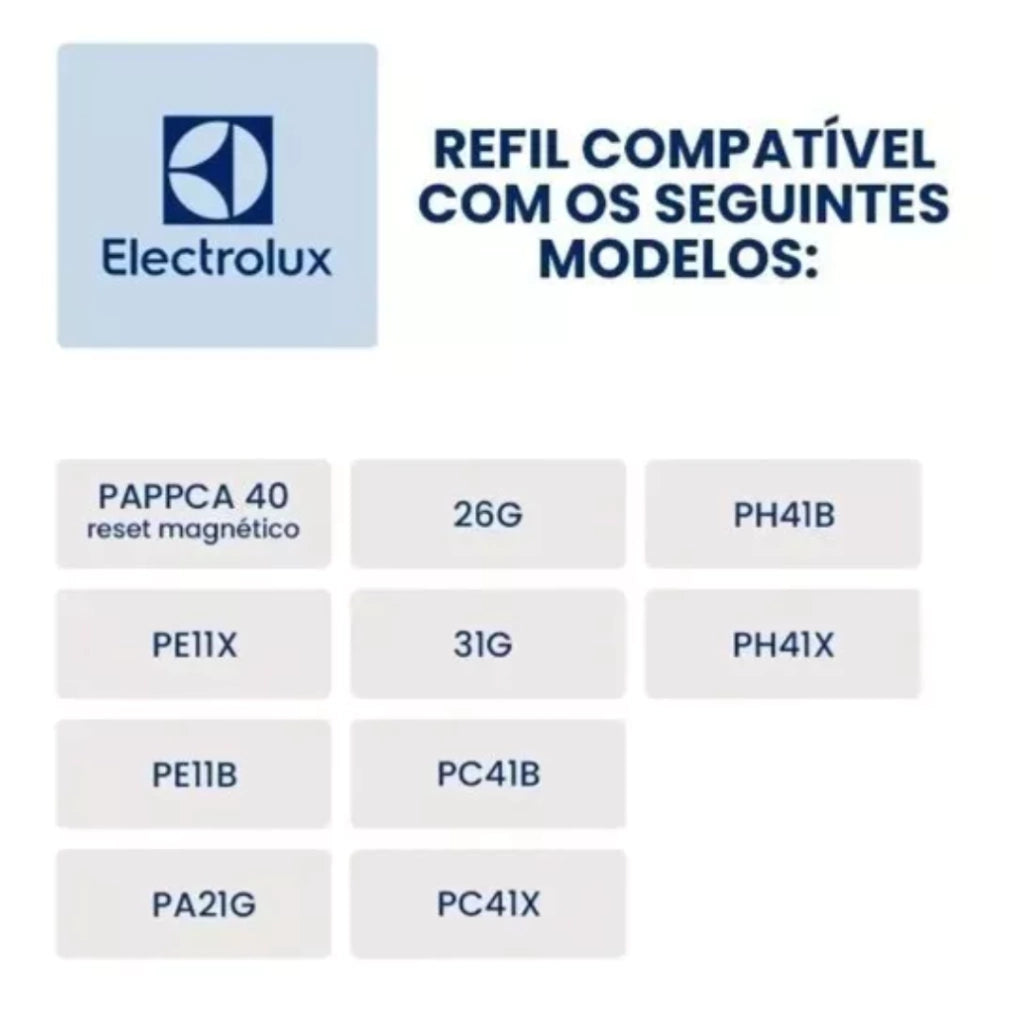 Refil de Recarga Compatível Electrolux - WFS023